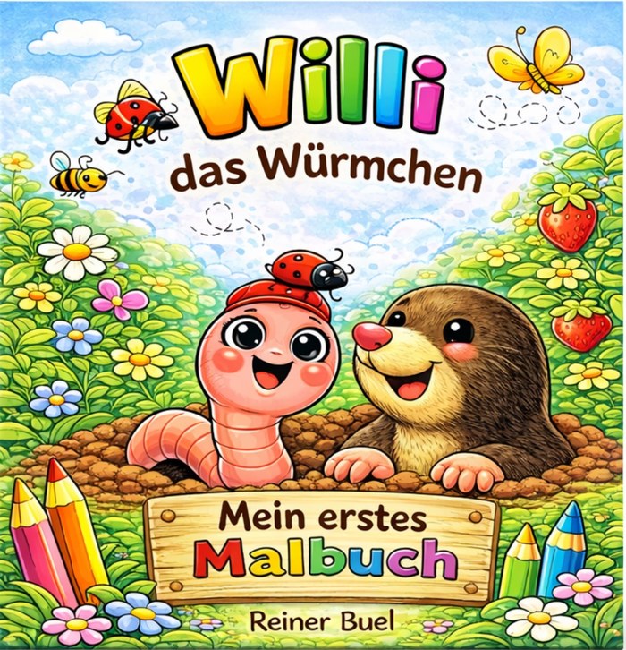 Cover: Mein erstes Malbuch